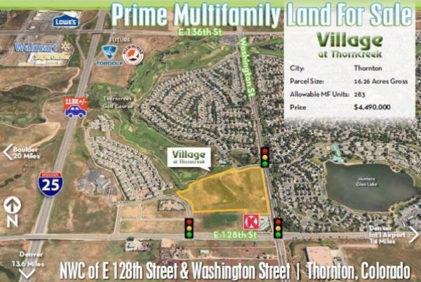 Listing Image #1 - Land for sale at NWC of E 128th Street & Washington Street |, Thornton CO 80241 Listing Image #1 - Land for sale at NWC of E 128th Street & Washington Street |, Thornton CO 80241