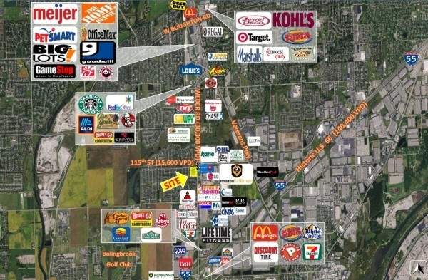 Listing Image #1 - Land for sale at 115th St & Weber Rd, Bolingbrook IL 60490