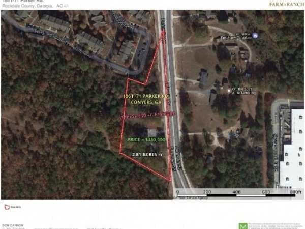 Listing Image #1 - Retail for sale at 1861-71 Parker Road, Conyers GA 30094