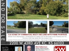 Listing Image #1 - Land for sale at 2200-2204 W 43rd Ave, Kansas City KS 66103