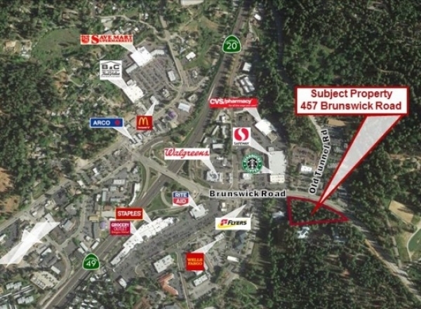 Listing Image #1 - Land for sale at 457 Brunswick Road, Grass Valley CA 95945