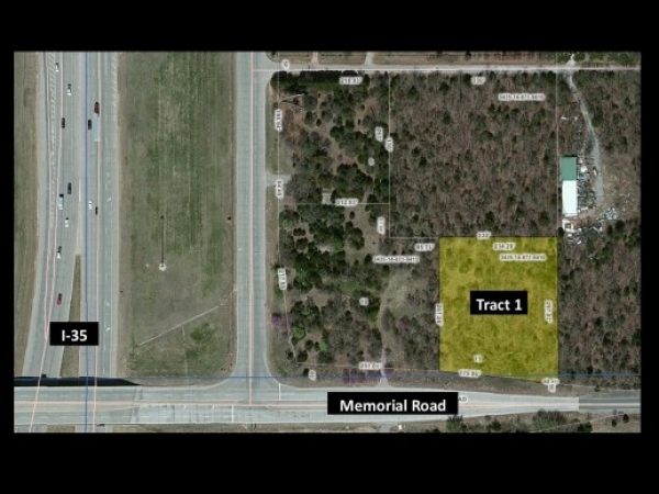 Listing Image #1 - Land for sale at Memorial & I-35 Frontage Road, Oklahoma City OK 73013