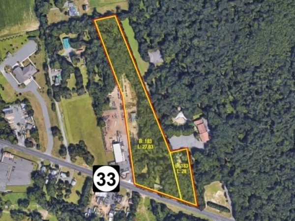 Listing Image #1 - Land for sale at 1009 Route 33, Howell NJ 07731
