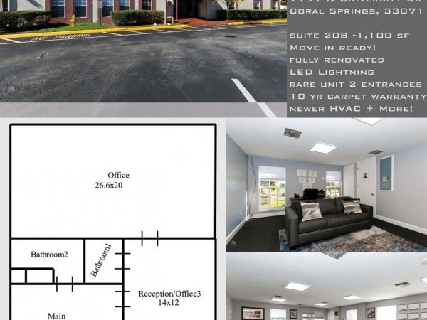 Listing Image #1 - Office for sale at 7797 N University Drive, Tamarac FL 33321 Listing Image #1 - Office for sale at 7797 N University Drive, Tamarac FL 33321