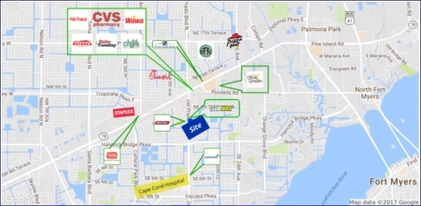 Listing Image #1 - Land for sale at 315 Del Prado Blvd. NE, Cape Coral FL 33909