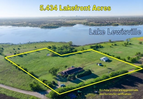 Listing Image #1 - Land for sale at 575 Doe Creek Road, Little Elm TX 75068
