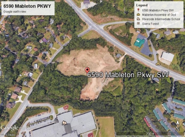 Listing Image #1 - Land for sale at 6590 Mableton Parkway, Mableton GA 30126