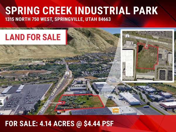 Listing Image #1 - Land for sale at 1315 North 750 West, Springville UT 84663