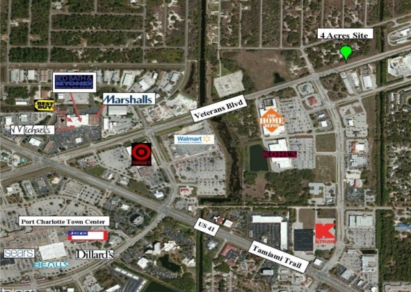 Listing Image #1 - Land for sale at 19400 VETERANS BLVD, Port Charlotte FL 33954 Listing Image #1 - Land for sale at 19400 VETERANS BLVD, Port Charlotte FL 33954