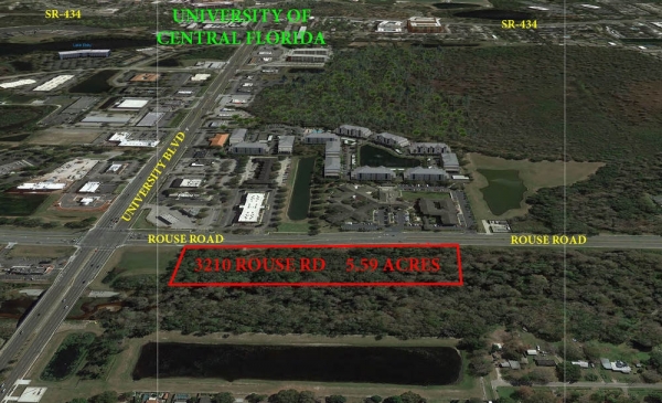 Listing Image #1 - Land for sale at 3210 Rouse RD, Orlando FL 32817 Listing Image #1 - Land for sale at 3210 Rouse RD, Orlando FL 32817