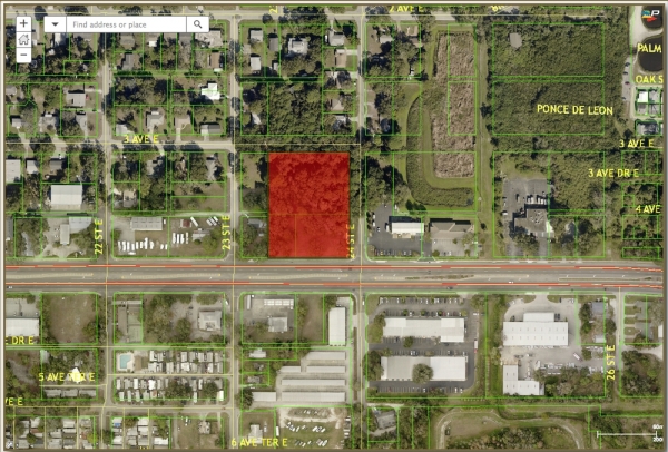 Listing Image #1 - Land for sale at 2335 Manatee Ave. East, Bradenton FL 34208 Listing Image #1 - Land for sale at 2335 Manatee Ave. East, Bradenton FL 34208