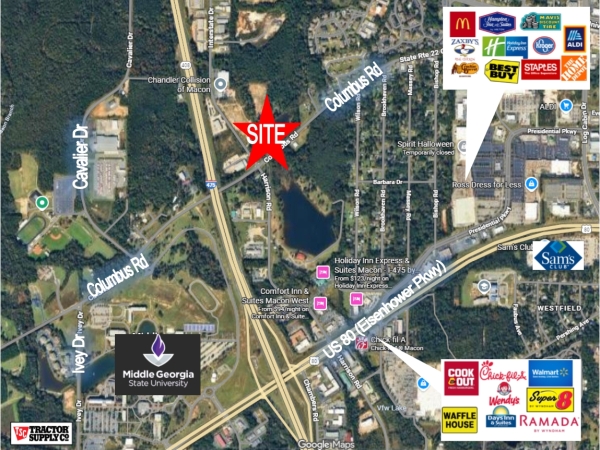 Listing Image #2 - Land for sale at 5025 Columbus Road, Macon GA 31206 Listing Image #2 - Land for sale at 5025 Columbus Road, Macon GA 31206