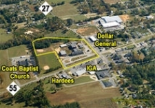 Listing Image #1 - Land for sale at Highway 55 and US 27, Coats NC 27521
