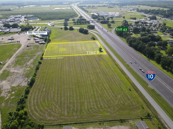 Listing Image #1 - Land for sale at I-10 Service Rd. Lot 8, Iowa LA 70647