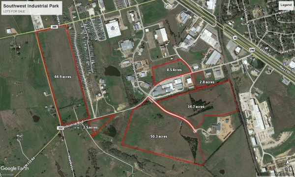 Listing Image #1 - Industrial Park for sale at Southwest Industrial Park III, Longwood Dr, Brenham TX 77833 Listing Image #1 - Industrial Park for sale at Southwest Industrial Park III, Longwood Dr, Brenham TX 77833