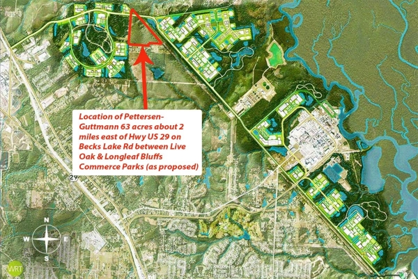 Listing Image #1 - Land for sale at 63 ACRES COMMERCIAL - BECKS LAKE ROAD, Cantonment FL 32533