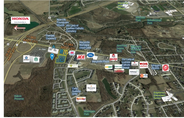 Listing Image #1 - Land for sale at 1337 W 5th St, Marysville OH 43040