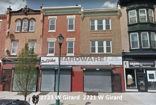 Listing Image #1 - Multi-Use for sale at 2721 and/or 2723 W Girard Ave, Philadelphia PA 19130 Listing Image #1 - Multi-Use for sale at 2721 and/or 2723 W Girard Ave, Philadelphia PA 19130