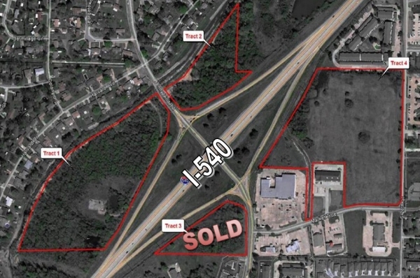 Listing Image #1 - Land for sale at Interstate 540 & Jenny Lind Rd. 5.1 AC, Fort Smith AR 72908