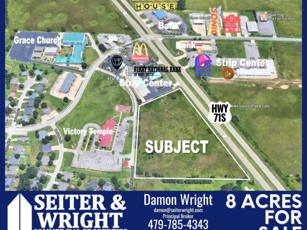 Listing Image #1 - Land for sale at 9502 HWY 71S, Fort Smith AR 72908