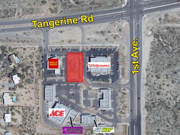 Listing Image #1 - Retail for sale at SWC of First Ave. & Tangerine Rd., Oro Valley, AZ, Tucson AZ 85713